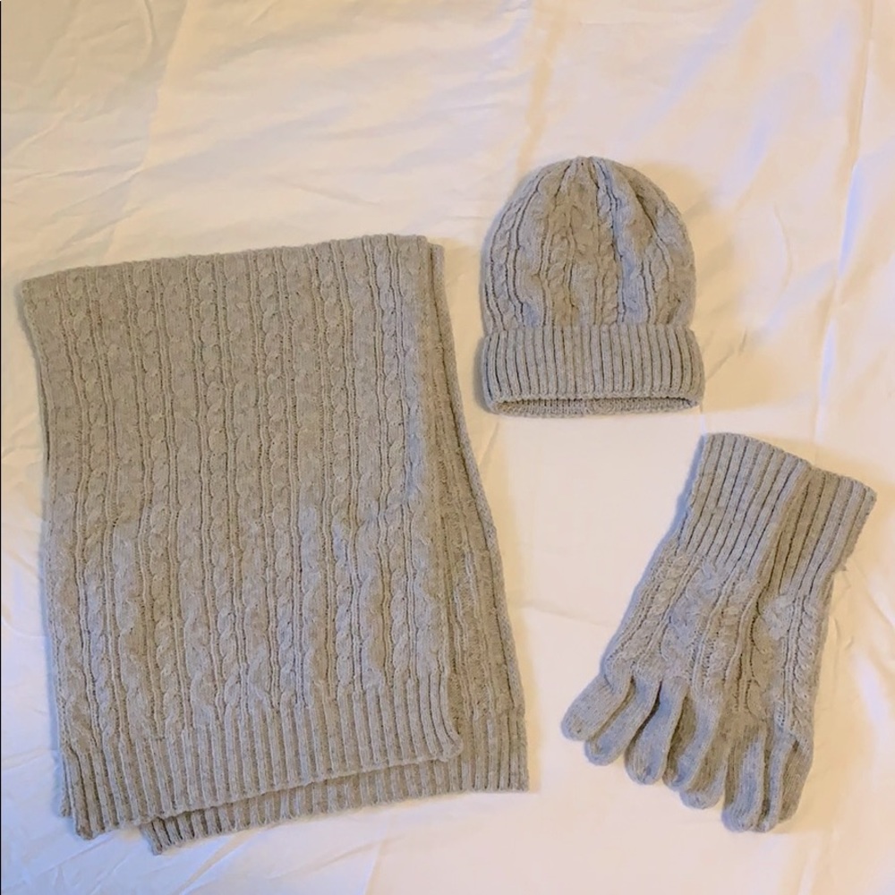 Hat, Scarf, & Gloves
